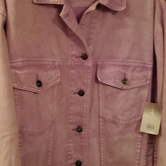 Disney Spirit Jersey Tiana and Louis Princess and The Frog Denim Jacket NWT L - Picture 6 of 9